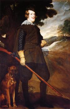 Diego Rodriguez De Silva Velazquez : Philip IV as a Hunter